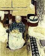 Edouard Vuillard kokerskan Sweden oil painting artist
